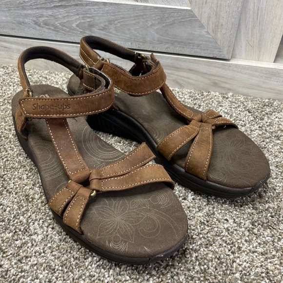 Skechers Sport Women's Dash Ankle-Strap  Shape-Ups Sandals - Picture 2 of 12